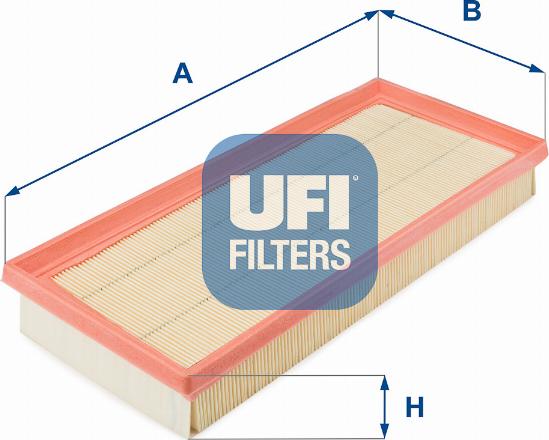 UFI 30.112.00 - Gaisa filtrs ps1.lv