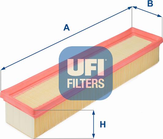 UFI 30.181.00 - Gaisa filtrs ps1.lv