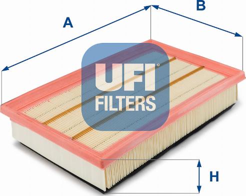 UFI 30.128.00 - Gaisa filtrs ps1.lv