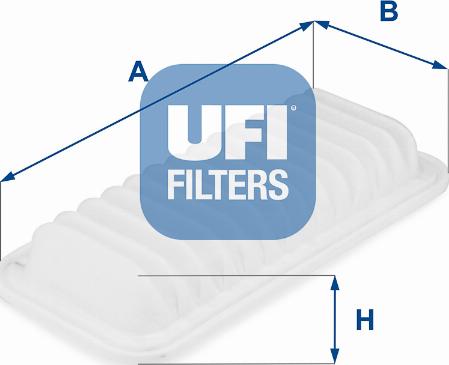 UFI 30.175.00 - Gaisa filtrs ps1.lv