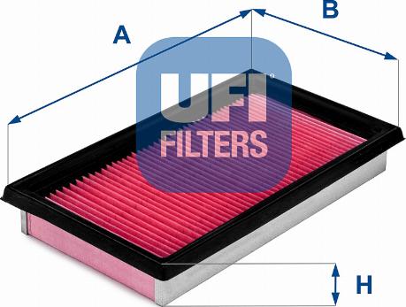 UFI 30.362.00 - Gaisa filtrs ps1.lv