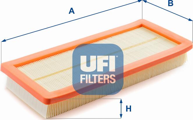 UFI 30.371.00 - Gaisa filtrs ps1.lv