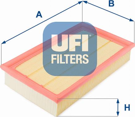 UFI 30.241.00 - Gaisa filtrs ps1.lv