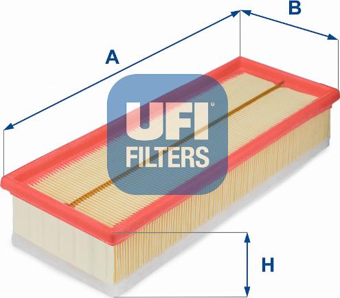 UFI 30.210.00 - Gaisa filtrs ps1.lv