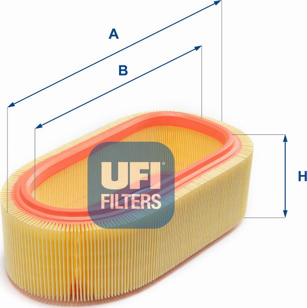 UFI 30.217.00 - Gaisa filtrs ps1.lv