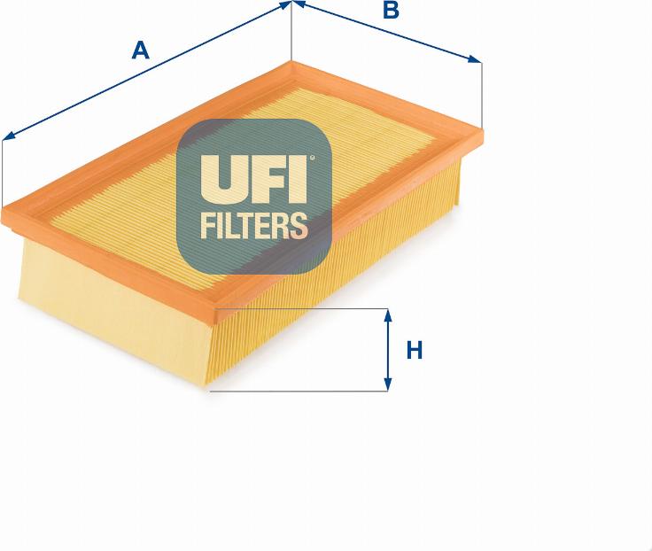 UFI 30.717.00 - Gaisa filtrs ps1.lv