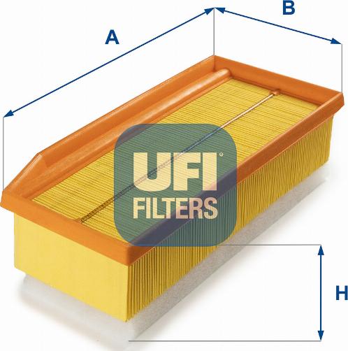 UFI 30.A16.00 - Gaisa filtrs ps1.lv