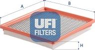 UFI 30.D55.00 - Gaisa filtrs ps1.lv