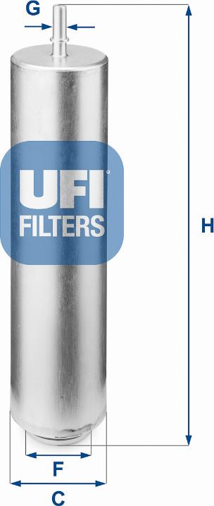 UFI 31.952.00 - Degvielas filtrs ps1.lv