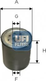 UFI 24.158.00 - Degvielas filtrs ps1.lv