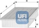 UFI 30.012.00 - Gaisa filtrs ps1.lv