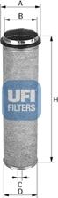 UFI 27.130.00 - Gaisa filtrs ps1.lv