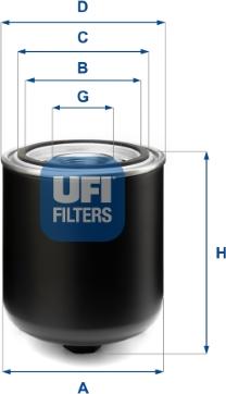 UFI 27.F30.00 - Gaisa filtrs ps1.lv