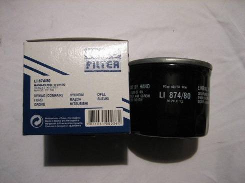 Unico Filter LI 874/80 - Eļļas filtrs ps1.lv