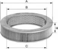 Uniflux Filters XA525 - Gaisa filtrs ps1.lv