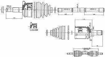 URW 10-02363 - Piedziņas vārpsta ps1.lv