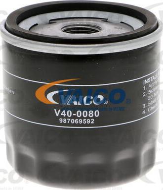 VAICO V40-0080 - Eļļas filtrs ps1.lv