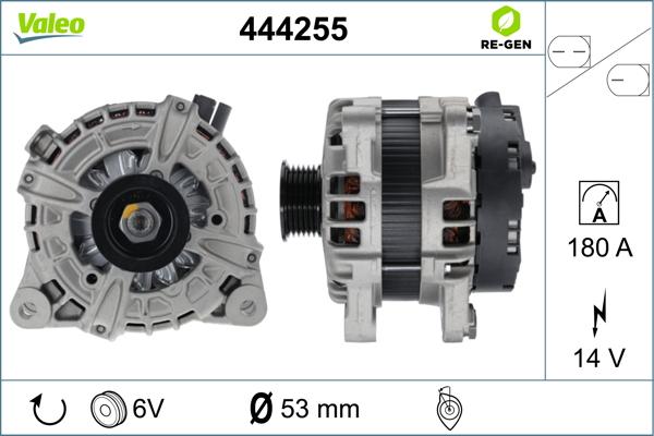 Valeo 444255 - Ģenerators ps1.lv