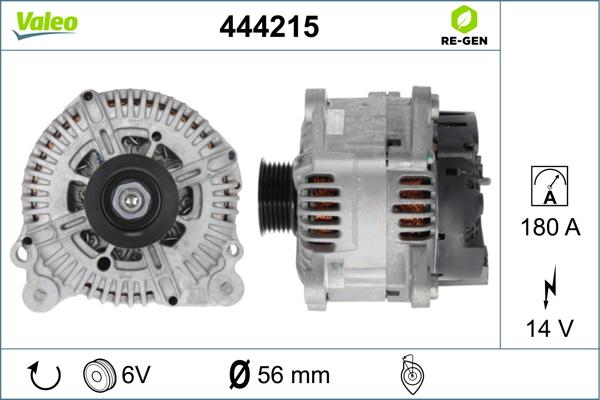 Valeo 444215 - Ģenerators ps1.lv