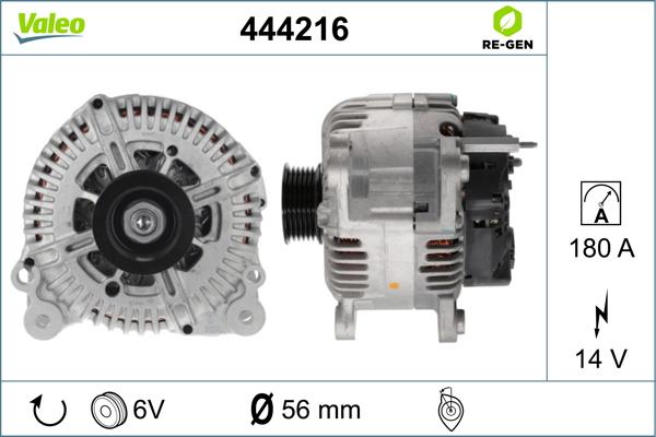 Valeo 444216 - Ģenerators ps1.lv