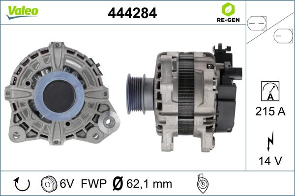 Valeo 444284 - Ģenerators ps1.lv