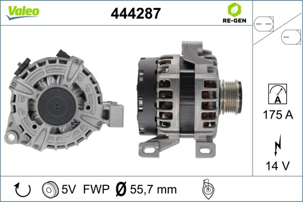 Valeo 444287 - Ģenerators ps1.lv