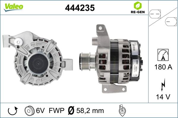 Valeo 444235 - Ģenerators ps1.lv