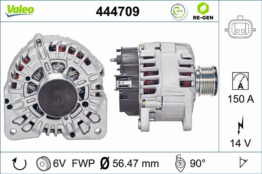 Valeo 444709 - Ģenerators ps1.lv