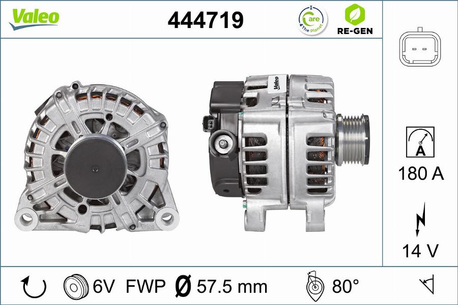 Valeo 444719 - Ģenerators ps1.lv