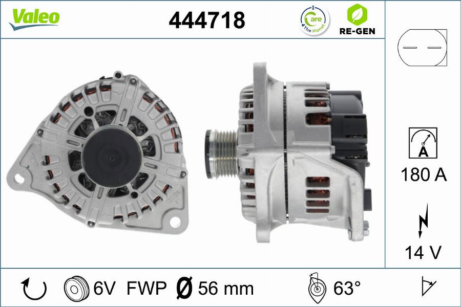 Valeo 444718 - Ģenerators ps1.lv