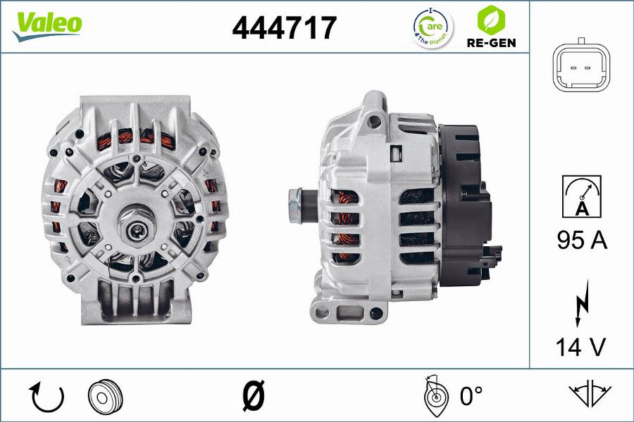 Valeo 444717 - Ģenerators ps1.lv