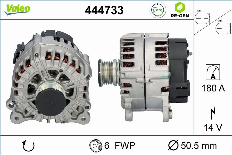 Valeo 444733 - Ģenerators ps1.lv