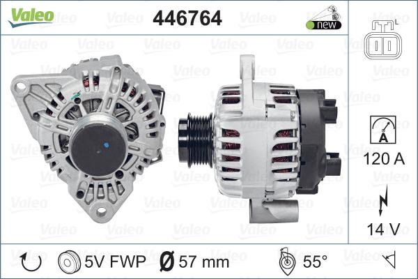 Valeo 446764 - Ģenerators ps1.lv