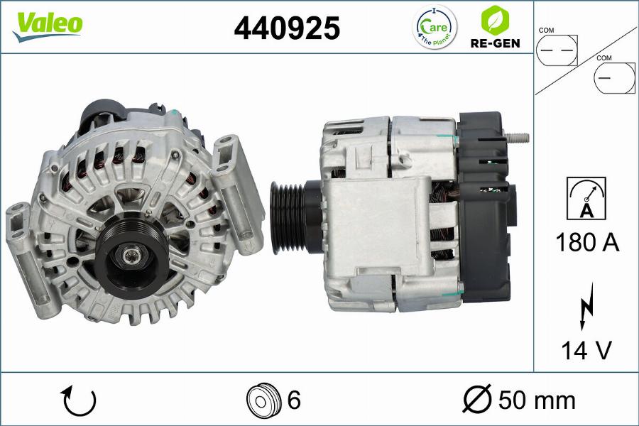 Valeo 440925 - Ģenerators ps1.lv