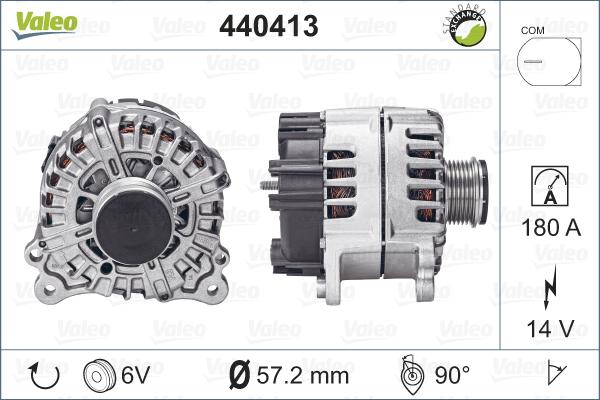 Valeo 440413 - Ģenerators ps1.lv