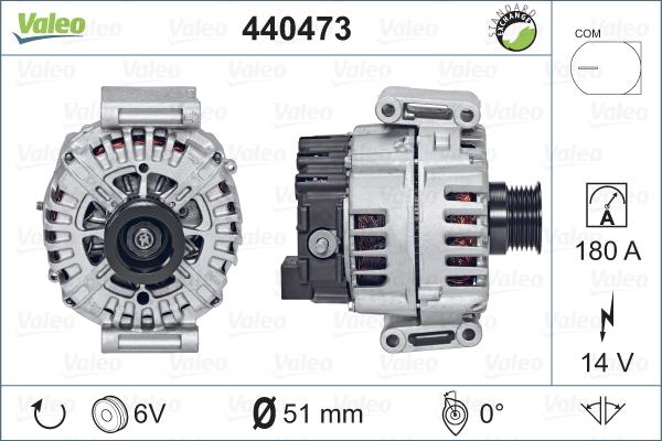 Valeo 440473 - Ģenerators ps1.lv