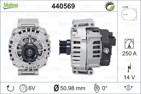 Valeo 440569 - Ģenerators ps1.lv
