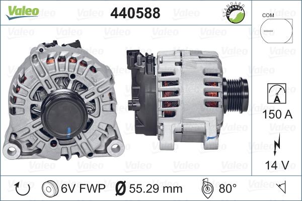 Valeo 440588 - Ģenerators ps1.lv