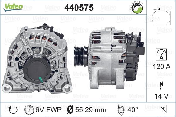 Valeo 440575 - Ģenerators ps1.lv