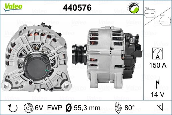 Valeo 440576 - Ģenerators ps1.lv