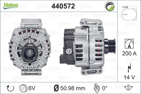 Valeo 440572 - Ģenerators ps1.lv