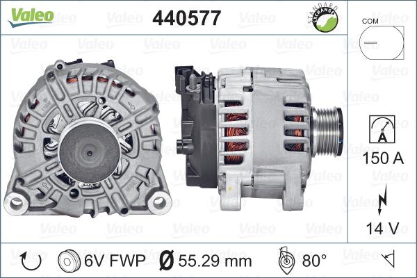 Valeo 440577 - Ģenerators ps1.lv