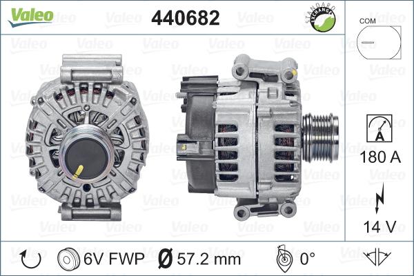 Valeo 440682 - Ģenerators ps1.lv