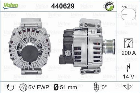 Valeo 440629 - Ģenerators ps1.lv