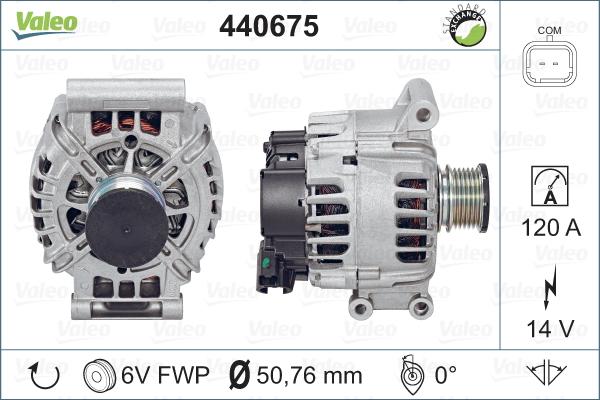 Valeo 440675 - Ģenerators ps1.lv
