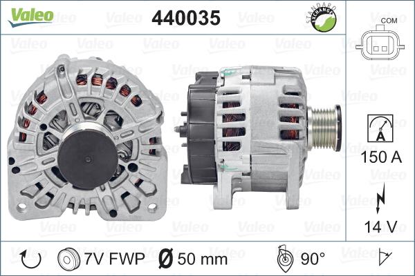 Valeo 440035 - Ģenerators ps1.lv