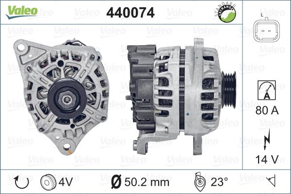 Valeo 440074 - Ģenerators ps1.lv