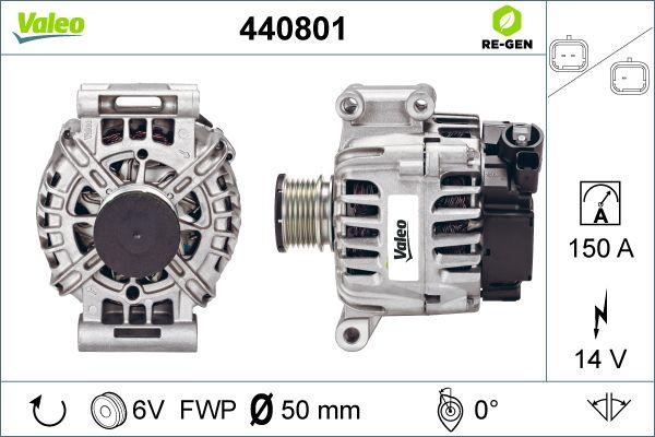 Valeo 440801 - Ģenerators ps1.lv