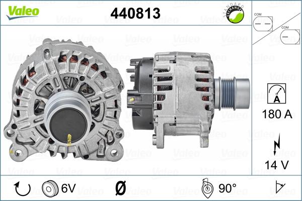 Valeo 440813 - Ģenerators ps1.lv