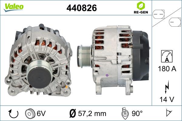 Valeo 440826 - Ģenerators ps1.lv